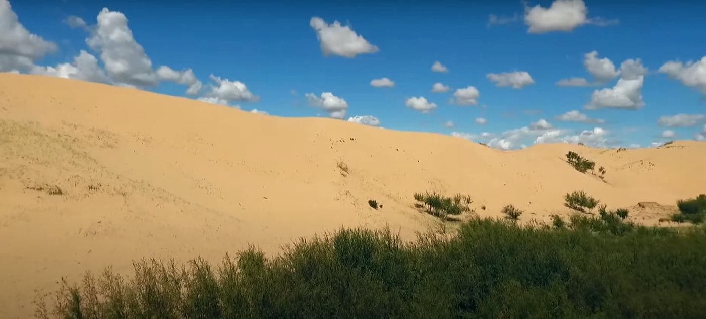 Elsen tasarkhai in Mongolia.